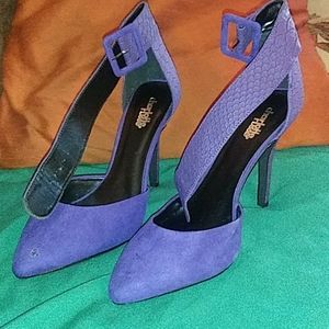 Charlotte Russe sexy pointy toe ankle strap heels